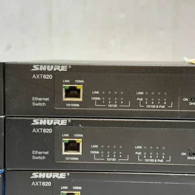Shure AXT620 Axient Roadrack Ethernet Switch #6143 (One) THS image 6