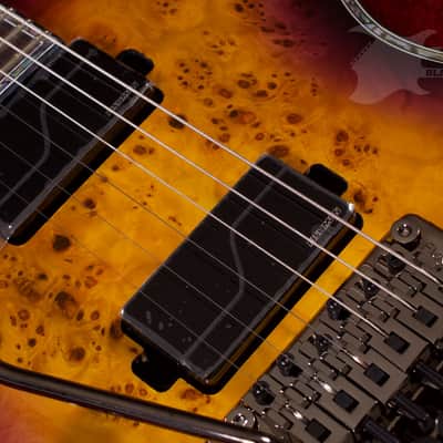 B.C. Rich Mockingbird Extreme Exotic with Floyd Rose Left Hand EXMGFRPHLH 2020 Purple Haze image 6