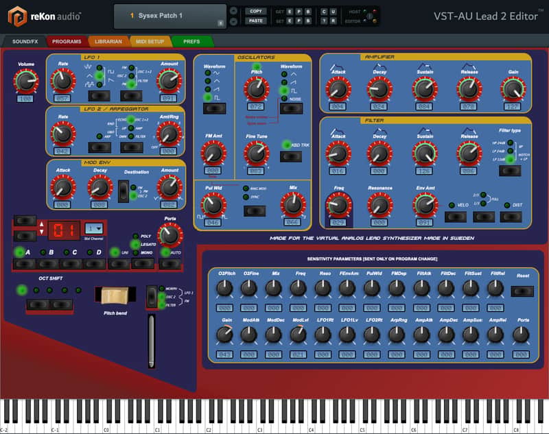 Clavia Nord Lead 2 [Editor] image 1