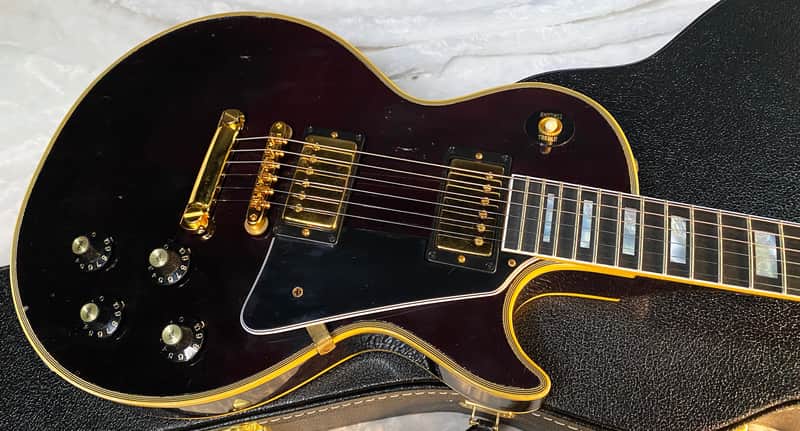 NEW! Gibson Custom Shop Murphy Lab '68 Les Paul Custom Reissue - Light Aged Walnut Finish - Authorized Dealer - Only 9.2 lbs - G06604 image 1