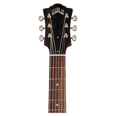 Guild M-50E Standard Concert Acoustic-Electric Guitar, Antique Burst, w/ Case image 8