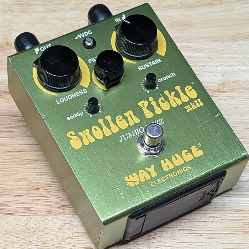 Way Huge WHE401 Swollen Pickle MkII Jumbo Fuzz 2010 - 2019 - Green image 1