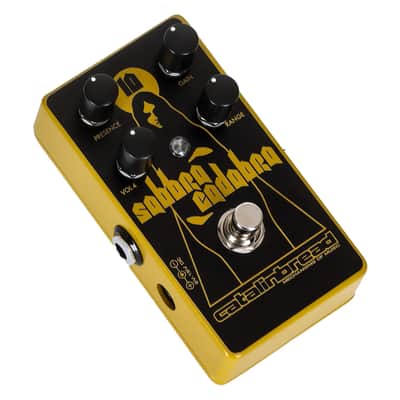 Catalinbread Sabbra Cadabra 10th Anniversary Overdrive Pedal - Yellow image 4
