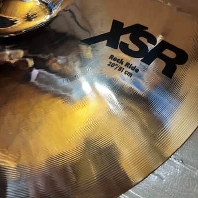 (MINT) Sabian 20" XSR Rock Ride Cymbal - Brilliant image 2
