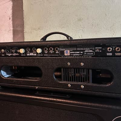 Fender Super-Sonic 60 Head 2-Channel 60-Watt Guitar Amp Head 2010 - 2014 - Black image 3