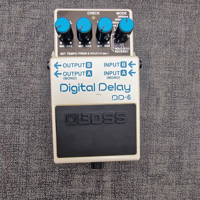 Boss DD-6 Digital Delay (Dark Gray Label)