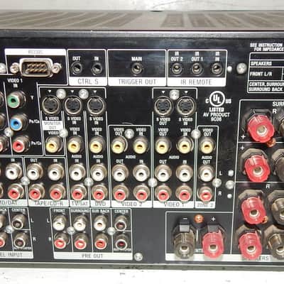 Sony STR-DA3200ES home theater receiver with remote, phono input image 5