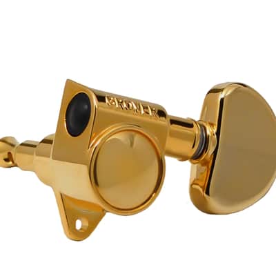 Grover Rotomatic 102-18G Series 3x3 Gold Tuning Machines image 2