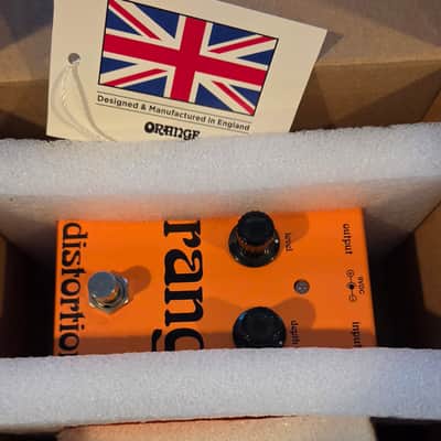 Orange Distortion Pedal (Orange Amp brand) image 5