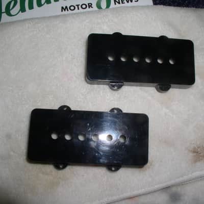 Two Jazzmaster black pickup covers Fender/Squier FREE SHIPPING image 3