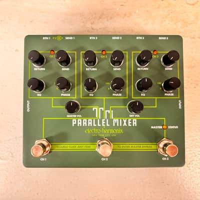 Electro-Harmonix - Tri Parallel Mixer - Parallel FX Loop Mixer and