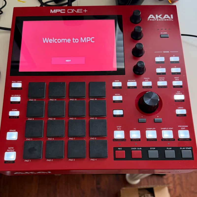 Akai MPC One + Standalone MIDI Sequencer 2023 - Present - Red image 1