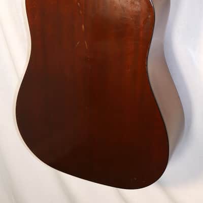 Martin D-18 Dreadnought Acoustic Guitar with original case Vintage 1970 D18 image 17