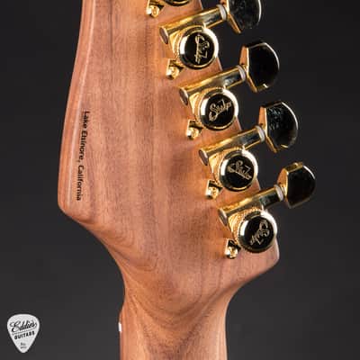 Suhr Standard Carve Top Pau Ferro Neck - Trans Teal Burst image 8