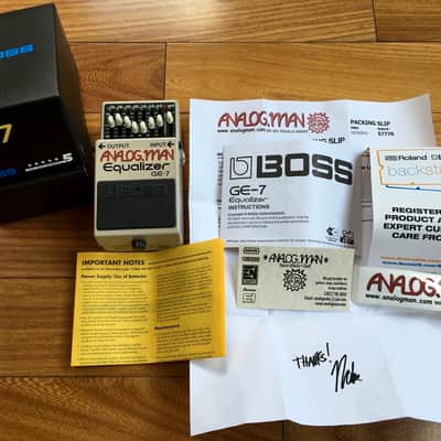 Analogman Boss GE-7 Pro - King of Tone chips image 7
