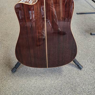 Used 2024 Zager ZAD900CE AURA Pro Series Acoustic-Electric Guitar - Vintage Cherry Sunburst w/ Zager Case image 11