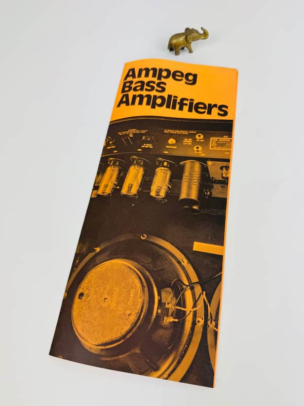 Ampeg Bass Amplifiers Brochure 1973 image 1