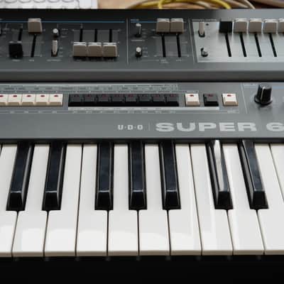 UDO Audio Super 6 12-Voice Polyphonic Binaural Analog-Hybrid Synthesizer 2020 - Present - Black image 4