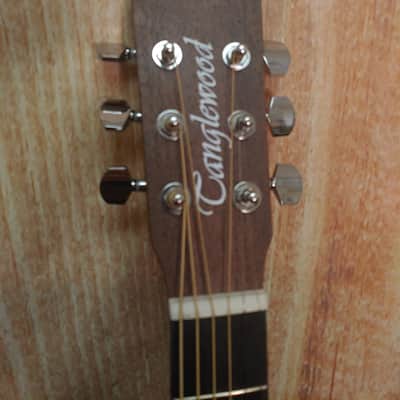 Tanglewood TWCR-OE Crossroads Mahogany Orchestra with Electronics and Techwood Fretbaord 2016 - Present - Whiskey Barrel Burst Satin image 5