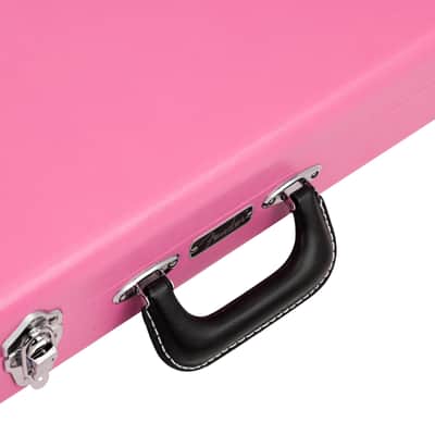 Fender Joe Strummer Strat/Tele Case Pink Leopard image 3