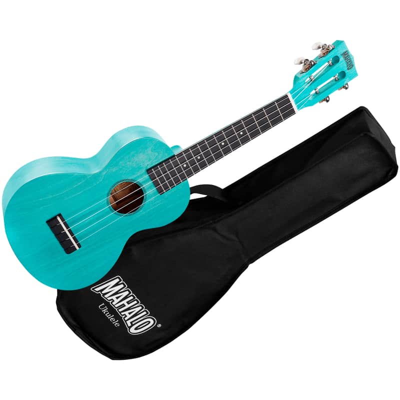 ML2AB Island Concert Aqua Blue + Housse Mahalo image 1