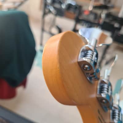 Fender american Ultra Jazz Bass V MN 2022 - arctic pearl image 15