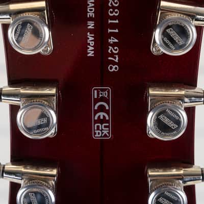 Gretsch G6119T-ET Players Edition Tennessee Rose Electrotone Hollowbody Electric Guitar, Rosewood Fingerboard, Deep Cherry Stain image 2