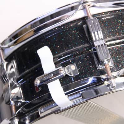 LUDWIG LM404 Acrolite 14x5 Black Galaxy Snare Drum [6308742] (04/09) image 5