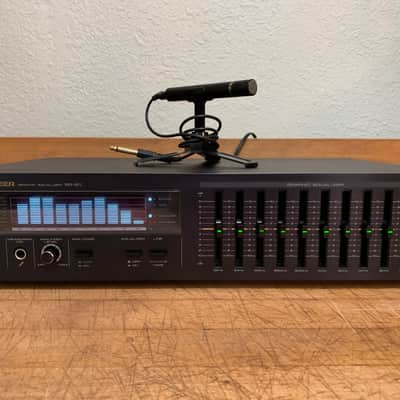 Amazing Pioneer SG-50 Stereo Graphic Equalizer Spectrum Analyzer Microphone Audiophile Vintage image 1