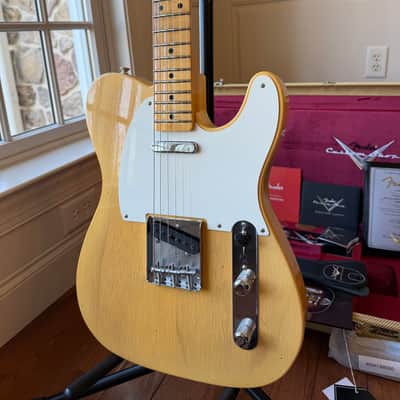 2025 Fender Custom Shop ‘55 Telecaster B5 Journeyman - Aged Natural Blonde image 3