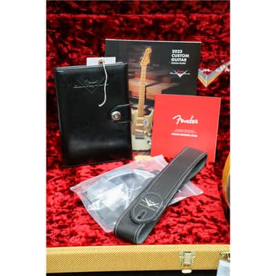 FENDER 50s Vibra Tele Heavy Relic Aged Butterscotch Blonde image 25