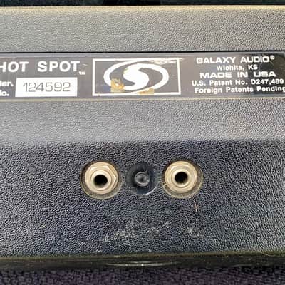 Galaxy Audio Hot Spot Passive Monitor Speakers (Pair) Early 2000’s - Black image 5