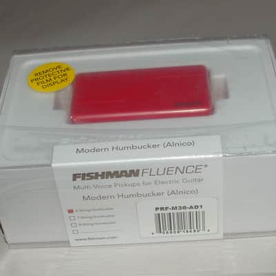Fishman Fluence PRF-M36-AD1 6 String Modern Humbucker Alnico 3 Voices (Red) image 1