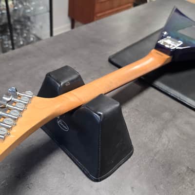 Jackson RR3 Randy Rhoads Pro EERIE DESS SWIRL MIJ Japan Offset Flying V with USA Custom Shop SKB Flight Case image 22