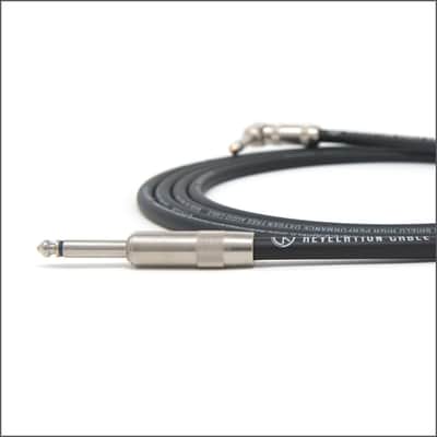 Revelation Cable Co. -  Black BTPA CA-0446 - 15ft Straight to Straight Instrument Guitar Cable image 3