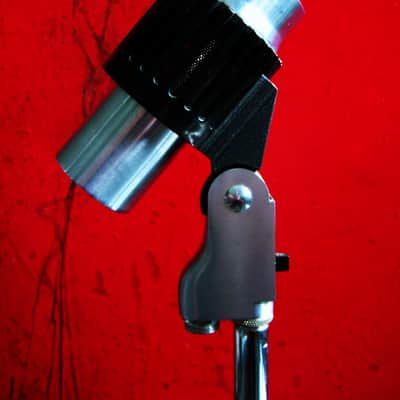 Vintage RARE 1960's Aiwa 99-4547 dynamic cardioid microphone High Z w stand Olson Monarch Lafayette prop display repair image 12