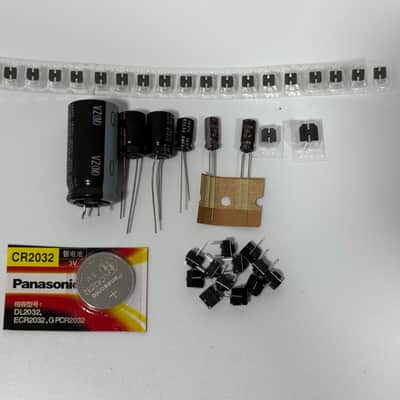 Roland JP-8000 repair kit - Mainboard and PSU capacitors + switches image 2