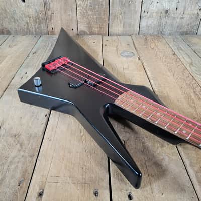 Hondo Death Dagger 1980s Refinished with original hard case - Black image 6