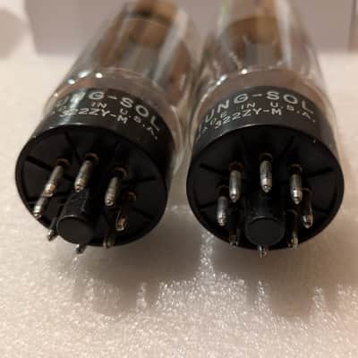 Tung-Sol 7027A NOS Testing Matched Pair Tubes Same Codes / 7027 image 8