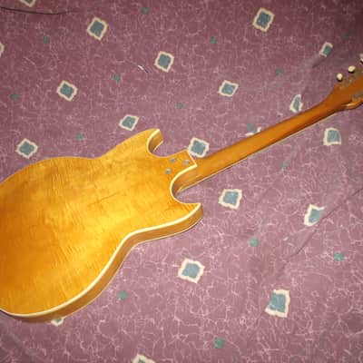 Vintage 1960's Airline Kay Barney Kessel Swingmaster EXC image 6