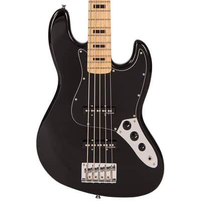 Vintage V495 Coaster Series 5-String Bass Guitar Pack ~ Boulevard Black image 6
