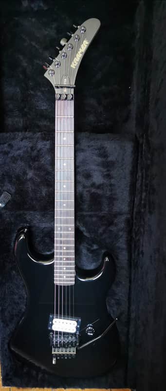 Kramer 84 Baretta Re-Issue + Floyd Rose + dTuna 2006 Black image 1