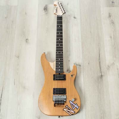 Washburn USA Nuno Bettencourt N4-NUNO VINTAGE Guitar, Ebony Fretboard, Natural image 3
