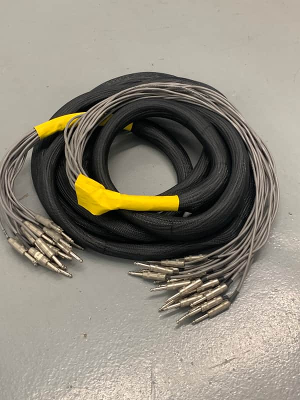 Alpha Wire 16 channel + 2 snake 1775C 20' with Switchcraft 1/4" TRS to TRS Mastering Lab spec wire image 1