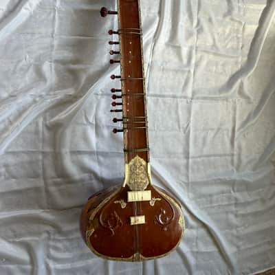 VINTAGE SITAR CHAITSINGH GUBAXSINGH Sitar Unlown image 1