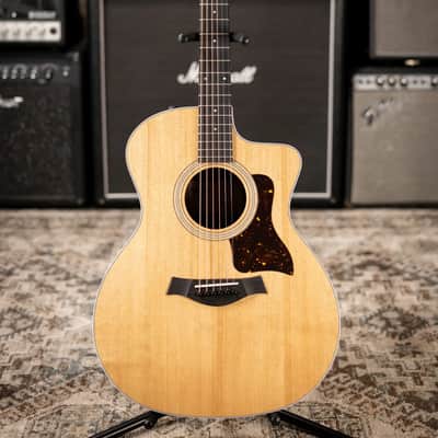 Taylor 214ce Grand Auditorium Acoustic/Electric Guitar with Gig Bag image 3