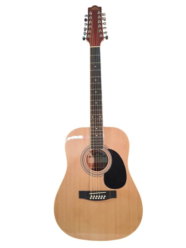 Stadium NY-200-12N Dreadnought Bound Body 12-String Acoustic Guitar image 1