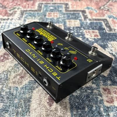 Tech 21 Sansamp Programmable Bass Driver DI Distortion Bass Guitar Effect Pedal! image 4
