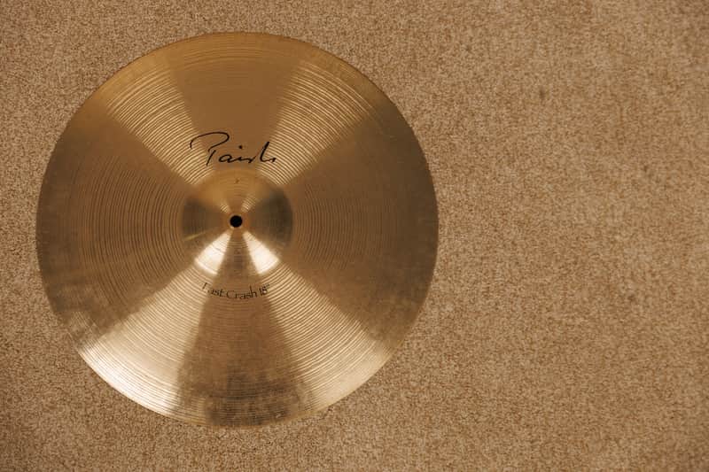 Paiste 18" Signature Fast Crash Cymbal 1252g image 1