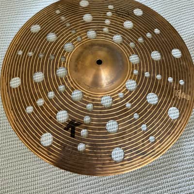 Zildjian 17” K custom special dry trash 2021 - Brass image 1